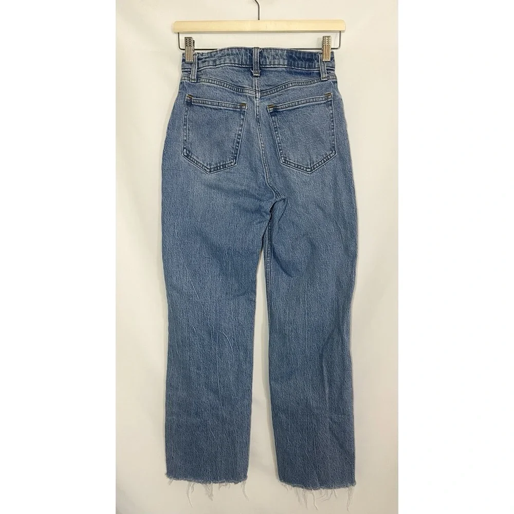 Abercrombie & Fitch Jeans Women 25/0 R Curve Love‎ 90s Relaxed Raw Hem High Rise